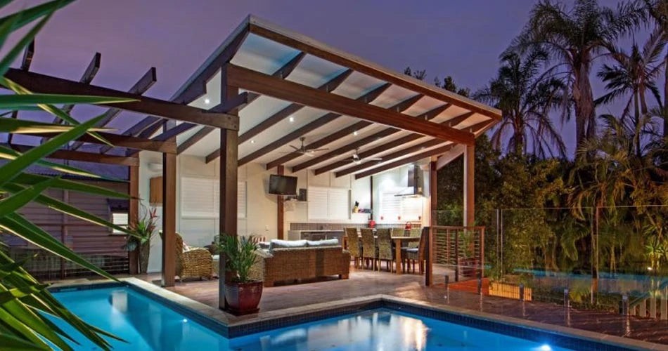 Pergola Wood, Aluminum Builders Dubai Hills Dubai