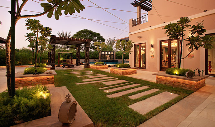 Villa Landscaping Park Gate Dubai Hills